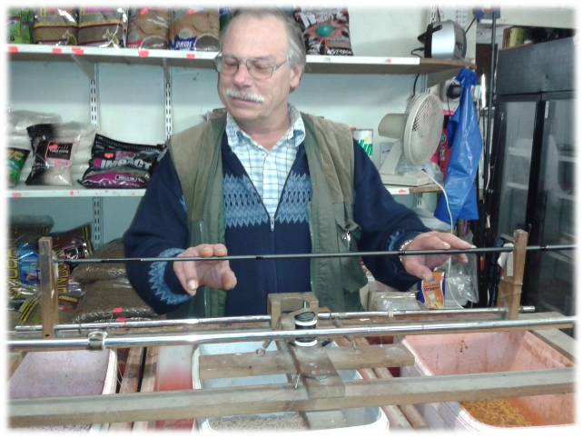Grimsby fishing rod repair photo of Ron Sparks